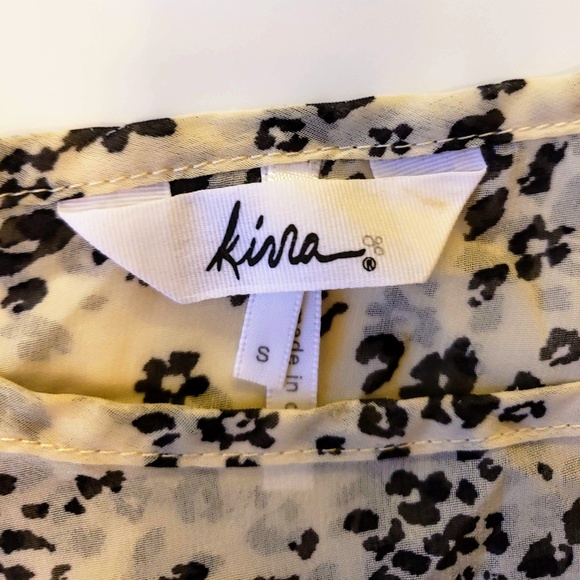 KIRRA Top - Open Back / Leopard Print - S - Picture 5 of 5